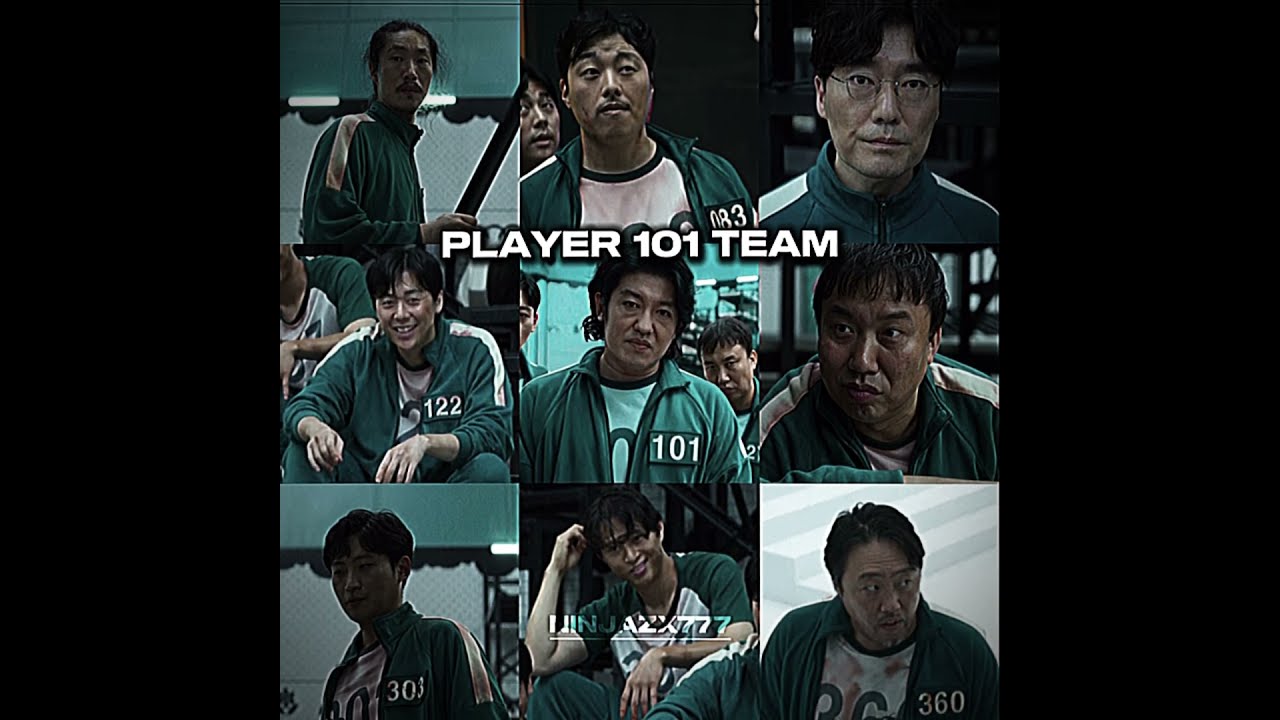 Player 100 Team VS 101 Squid Game Heart Trend Edit NinjaZX777