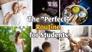 Students Ke Liye Perfect Routine 📚💯।। Perfect Routine For Students।। #motivation #routine