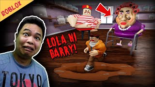 Lola ni Barry Nakakatakot Kumakain ng Tao! - Roblox Escape Evil Grandma screenshot 4