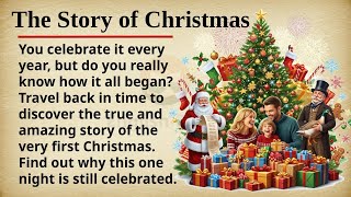 The Story of Christmas || 🎄🎁 Learn English Through Story Level 2 || Graded Reader 🎧