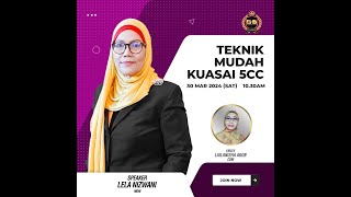 TEKNIK MUDAH KUASAI 5 CC - MDM Lela Nizwani