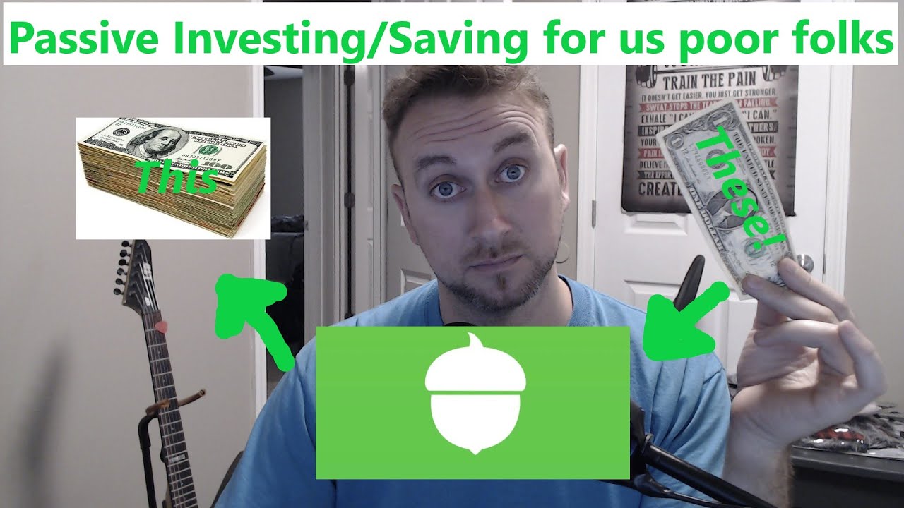 How to Passively Save & Invest Spare Change Using Acorn App - YouTube