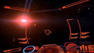 Elite Dangerous - NPC Cobra kill while exploring
