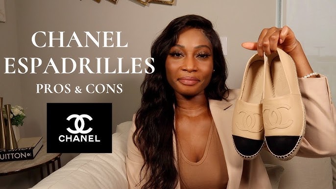 WHY YOU SHOULDN'T BUY CHANEL ESPADRILLES! NOT WORTH THE HYPE OR $$$ 