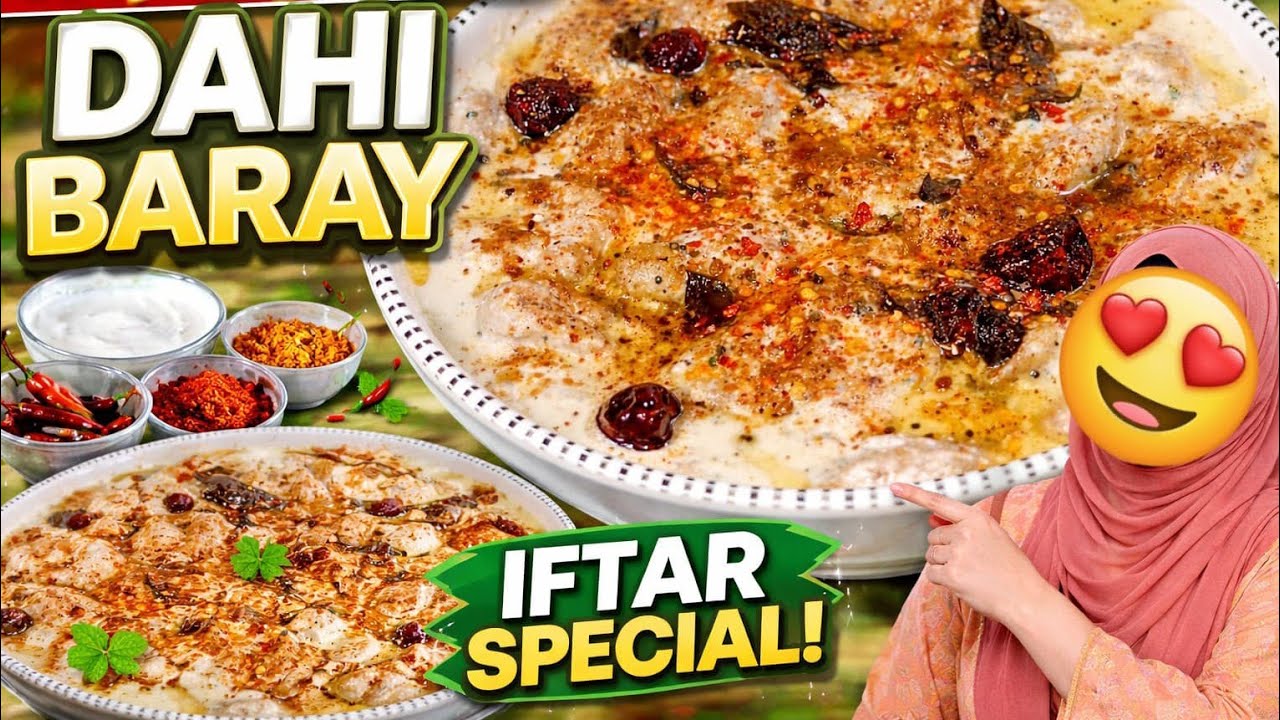 Hyderabadi Dahi Baray | Soft & Spongy Dahi baray Recipe