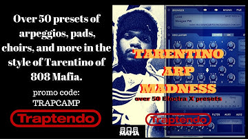 Tarentino ARP Madness Tone2 ElectraX preset walkthru