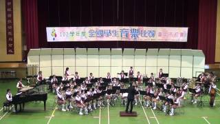 102 學年度全國學生音樂比賽臺中市初賽國小B組管樂合奏優等---大新國小