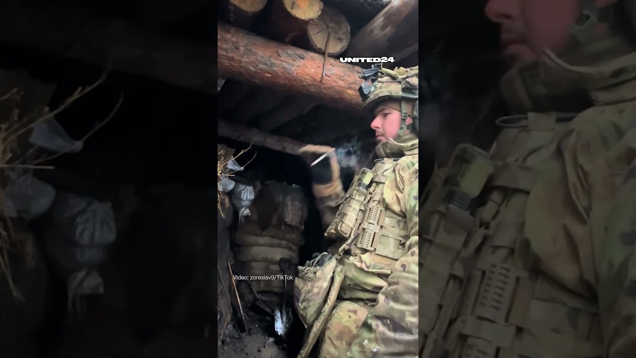 This Is What Trench Warfare Looks Like On The Ukrainian Frontline Warinukraine