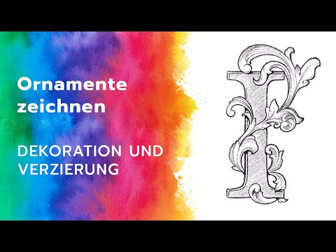Video: Wie Zeichnet Man Ein Gotisches Ornament