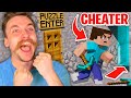 So I cheated in Minecraft...