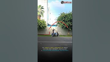 Projectile Motion Ka Real Life Experiment🤯🔥 #physicswallah #iitjee
