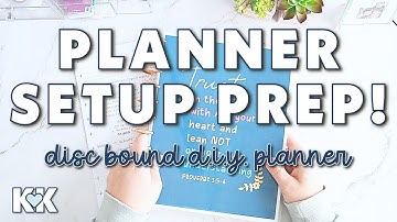 DIY Disc Planner Setup Prep Figuring out What to Print and Where to Put It Passionate Penny Pincher