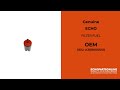 A369000540 FILTER FUEL ECHO Genuine OEM Part