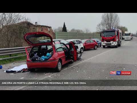 ANCORA UN MORTO LUNGO LA STRADA REGIONALE 308 | 22/03/2024