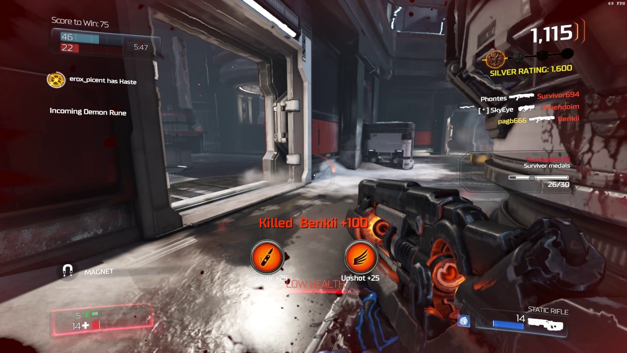 gaming logo DOOM Multiplayer - Team Deathmatch at Ritual - Uncommented 1080p