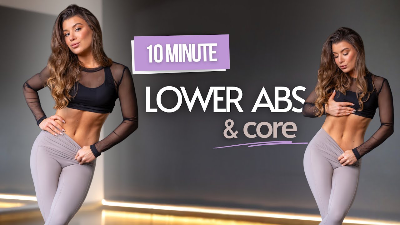 10 MIN Lower ABS + CORE workout | All on the mat | No repeats Defined Ab Flat belly | Julia Mazur