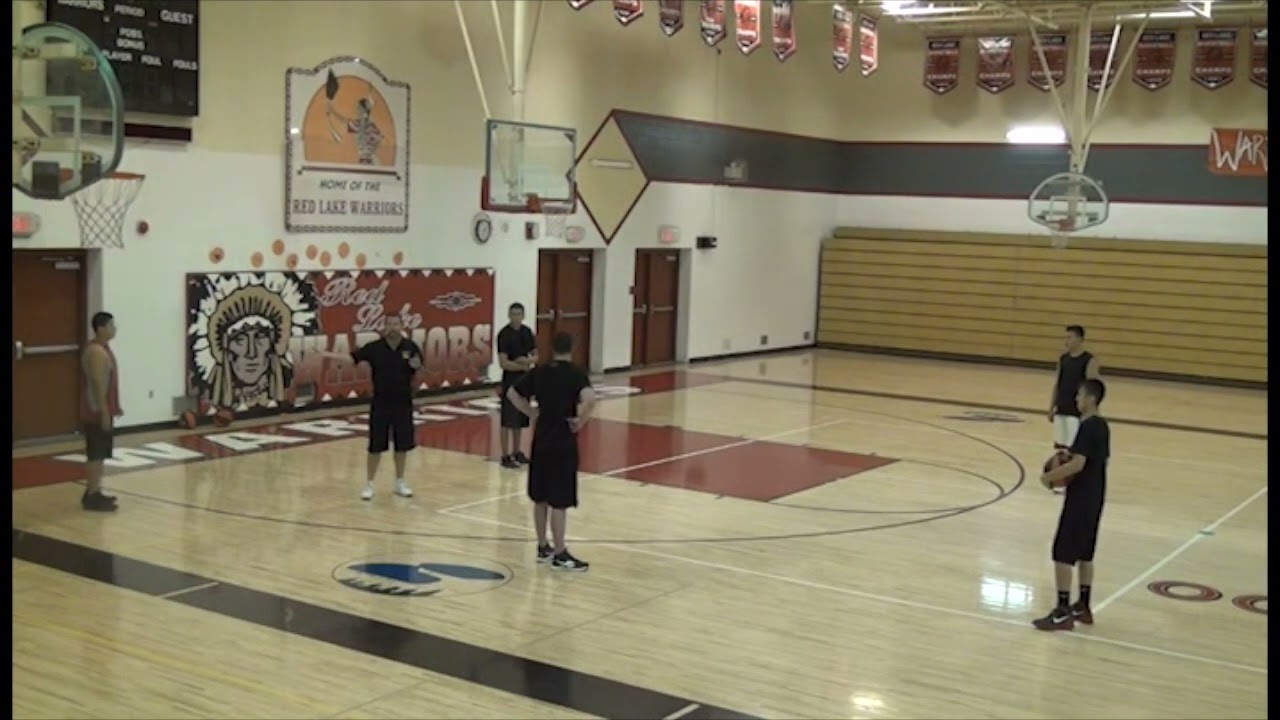 Basketball Half Court Situational practice