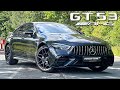 2024 Mercedes-AMG GT 53 4door // REVIEW on Autobahn