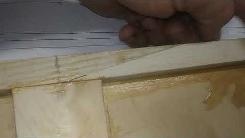 Building a wooden wing spar