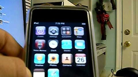 How to move Apps for Ipod Touch