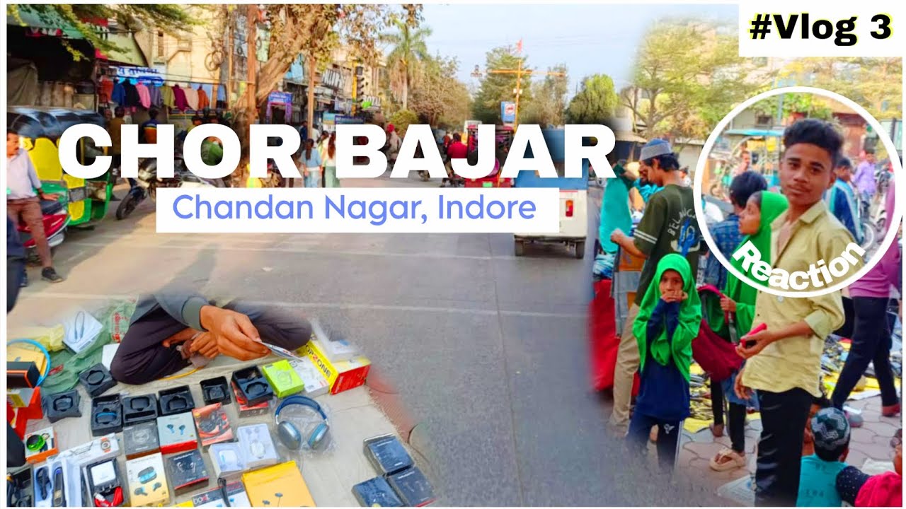 Chor Bajar Indore 😎 | New Chor Bajar Vlog  | Vinay Rider 09 | Vlog 3 |