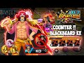 GOLD ROGER EX ONE SHOT !! COUNTER BLACKBEAED V2 || ONE PIECE BOUNTY RUSH