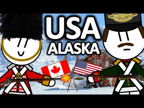 WHY IS ALASKA A PART OF THE USA AND NOT CANADA?
