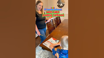 If Homeschool Was Like Public School #homeschooling #homeschoolmom
