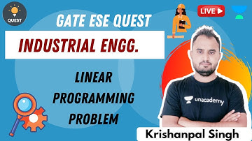 Linear Programming Problem  | Industrial Engg. | Krishanpal Singh