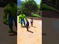 HULK OR SHE HULK AA GYE JIMMY KO BACHANE 😱#gta #shortsfeed #shorts