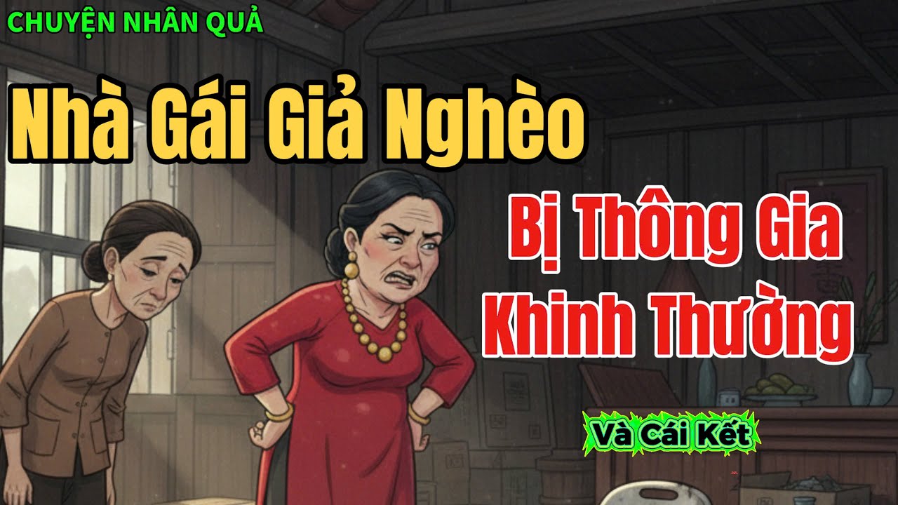 Chuyện Nhân Quả: Nhà Gái Giả Nghèo, Bị Nhà Thông Gia Khinh Thường Và Cái Kết