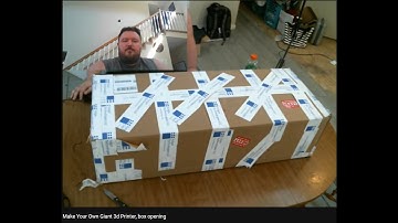 Make Your Own Giant DIY 3d Printer, Folger Tech FT-6 Box Opening