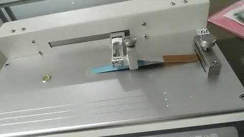 GM-FB Coefficient of Friction Tester