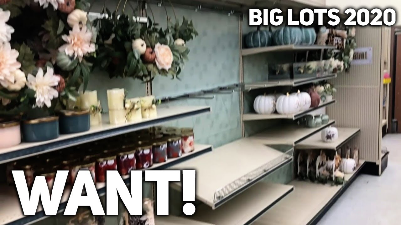 Big Lots Fall and Halloween 2020 Shop With Me! Farmhouse, Neutral