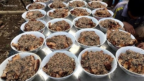 Đây Là Cách Làm Món Khâu Nhục Đám Cỗ Của Người Lạng Sơn