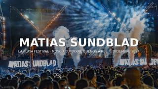 Matias Sundblad La Playa Festival Buenos Aires Diciembre 2024