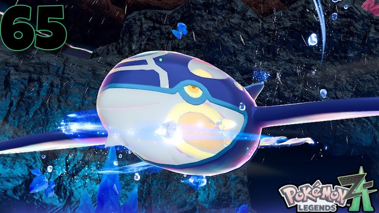 Легенды покемонов: Z-A #65 • Мегаизмерение • Легенда сапфирово-синего цвета