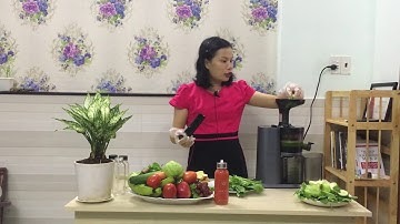 #41. CÁCH LÀM NƯỚC ÉP DINH DƯỠNG TỪ CẢI BÓ XÔI P.2