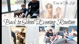 BACK TO SCHOOL NIGHT TIME ROUTINE WITH 2 KIDS | MEET OUR NEW BABY
