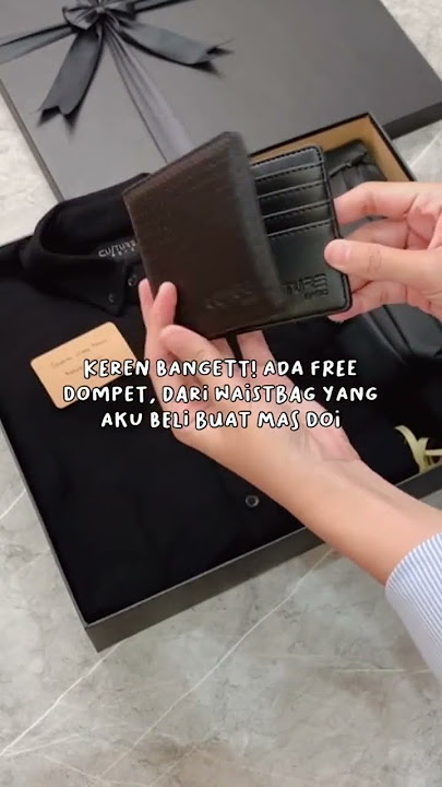 Rekomendasi kado untuk temen cowo 🖤 semua cowo pasti suka kado yg bermanfaat gini 🖤