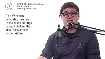 AT2020USB+PK Setup and Microphone Use | Streaming/Podcasting Pack