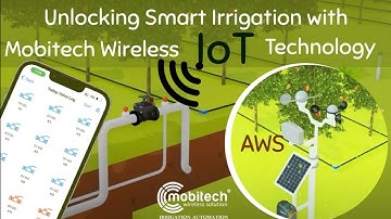 Unlocking Smart Irrigation with Mobitech Wireless IoT Technology #agtech #iot #smartfarming