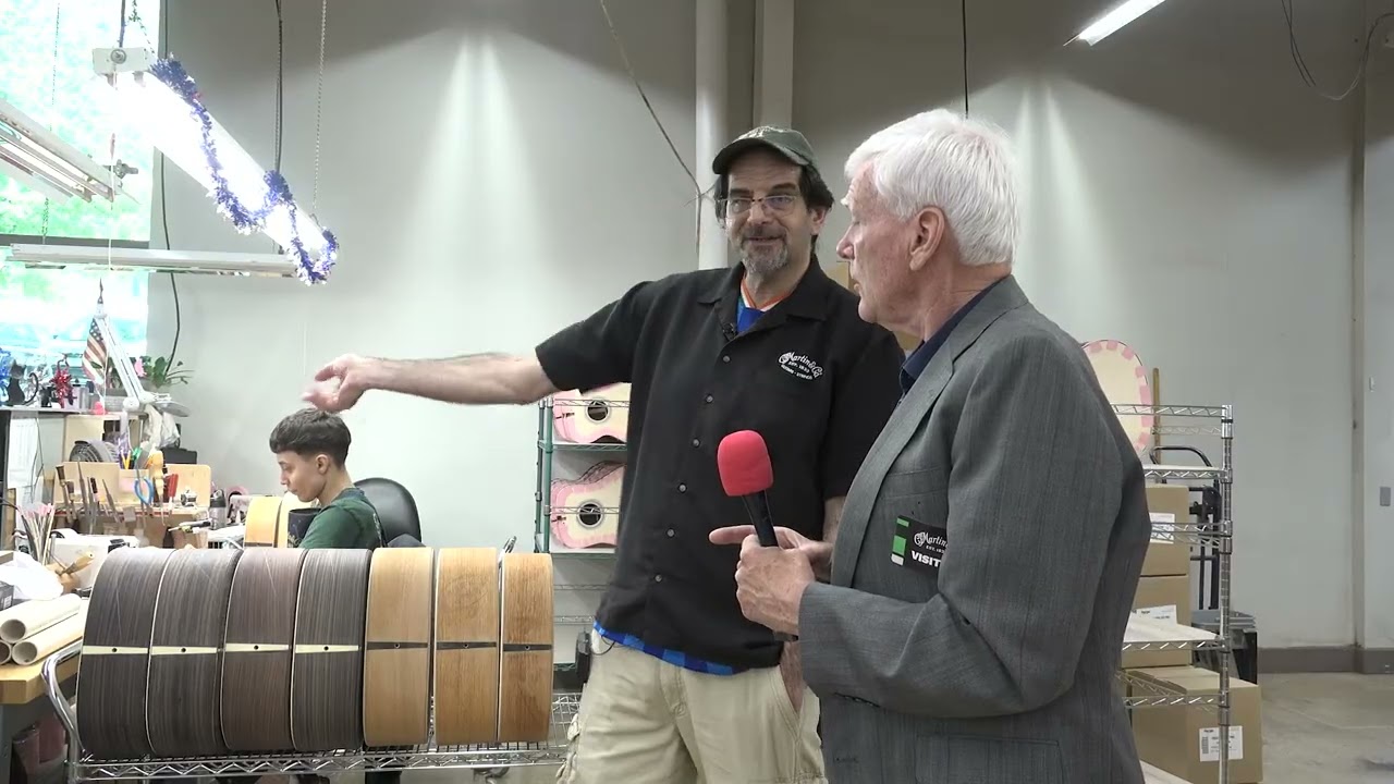 Martin Guitar Factory Tour with LCTV 66 2026 - YouTube