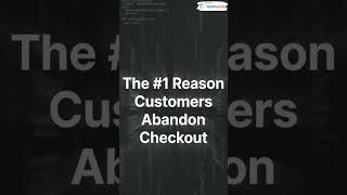 The #1 Reason Customers Abandon Checkout #woocommerce #tutorial