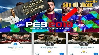 Pes 2018 android| All New features| New Challenge| New Players| New box draw, New ball openings screenshot 1