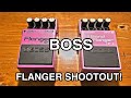 BOSS BF-2 Flanger vs BOSS HF-2 Hi Band Flanger