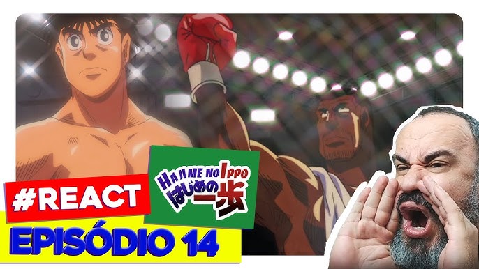 BLOOD CROSS. MIYATA CRUCIFICADO!  REACT hajime no ippo new challenger  episódio 2 