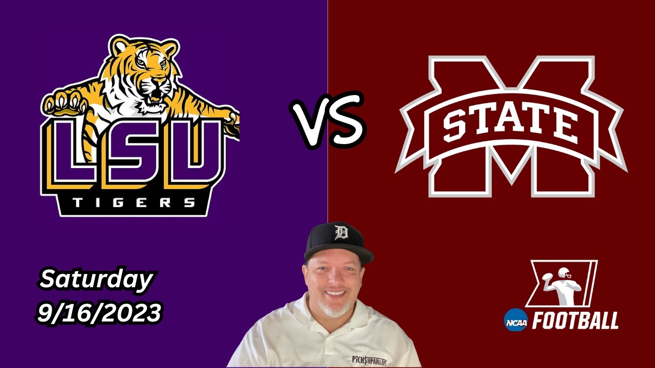 LSU Mississippi State Saturday 9/16/23 NCAAF Picks and Predictions
