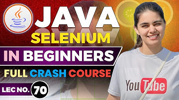 Java & Selenium tutorial for beginners | Java crash course in Marathi | Part 70