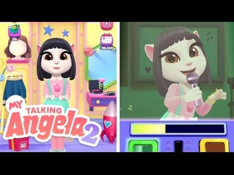 Playing My Talking Angela 2 as @Camila-243mp4 gameplay video #mytalkingangela2